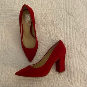 Vince Camuto Red Heels